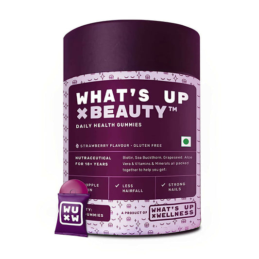 Buy Whatƒ??s Up Wellness Beauty Skin & Hair Gummies from DrMediCart, Ship from India to USA