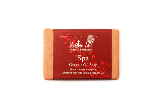 Buy Rustic Art Spa Organic Oil Soap from DrMediCart, Ship from India to USA