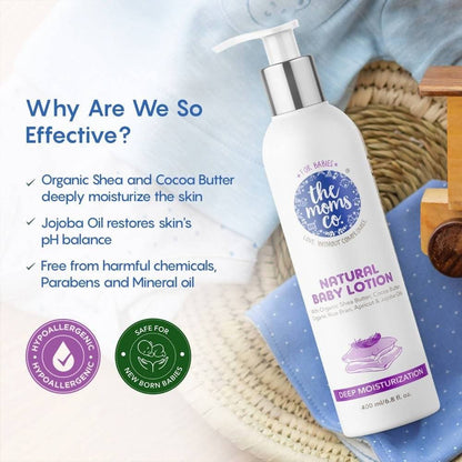 The Moms Co Natural Baby Lotion - Drmedicart