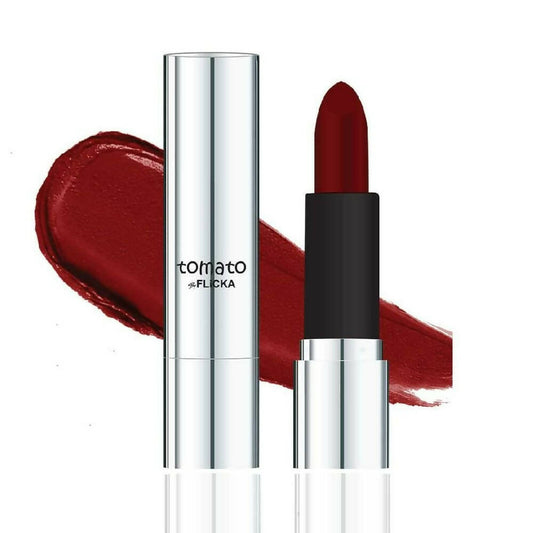 Buy Flicka Tomato Brown Matte Finish Lipstick Shade 07 from DrMediCart, Ship from India to USA