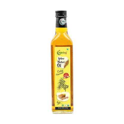 Nutriorg Organic Yellow Mustard Oil