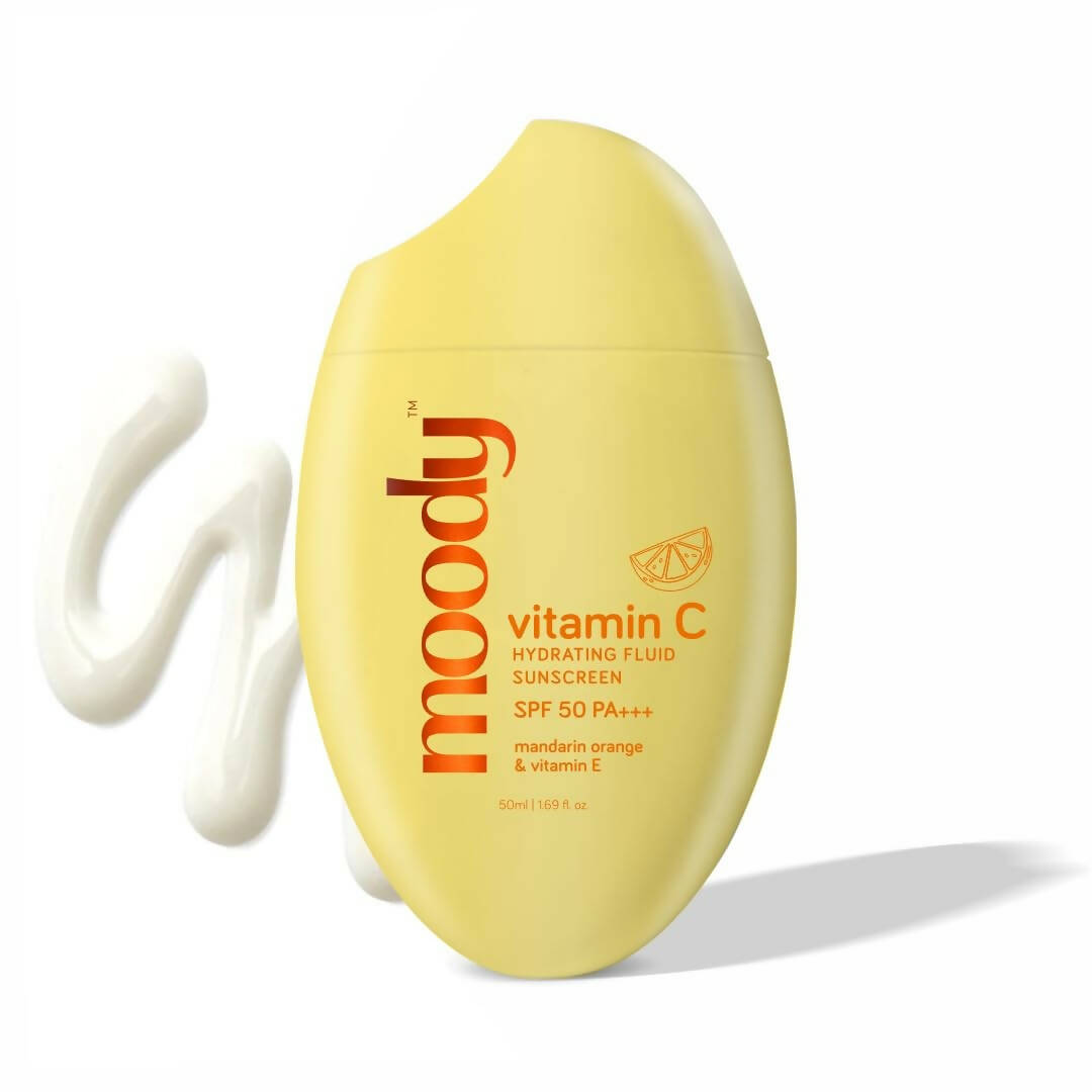 Moody Vitamin C Hydrating Fluid Sunscreen with SPF 50 PA+++