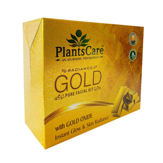 Buy Plants Care Radiance Gold Pure Facial kit 210g from DrMediCart, Ship from India to USA