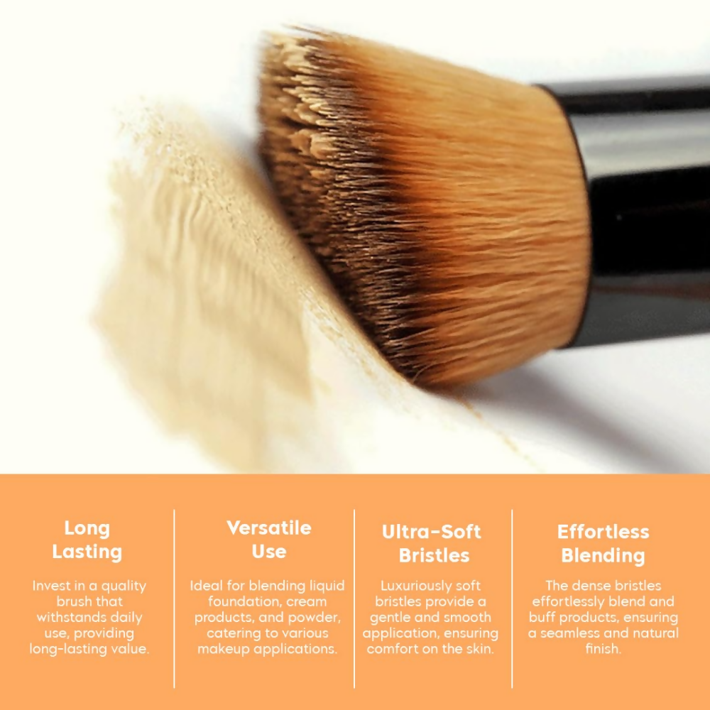 Gleva Wooden Makeup Brush