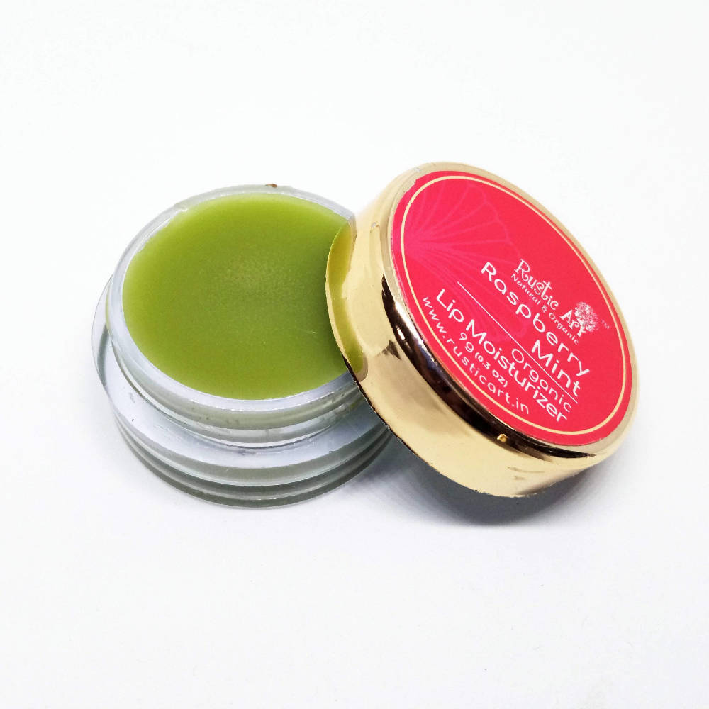 Buy Rustic Art Raspberry Mint Organic Lip Moisturizer from DrMediCart, Ship from India to USA