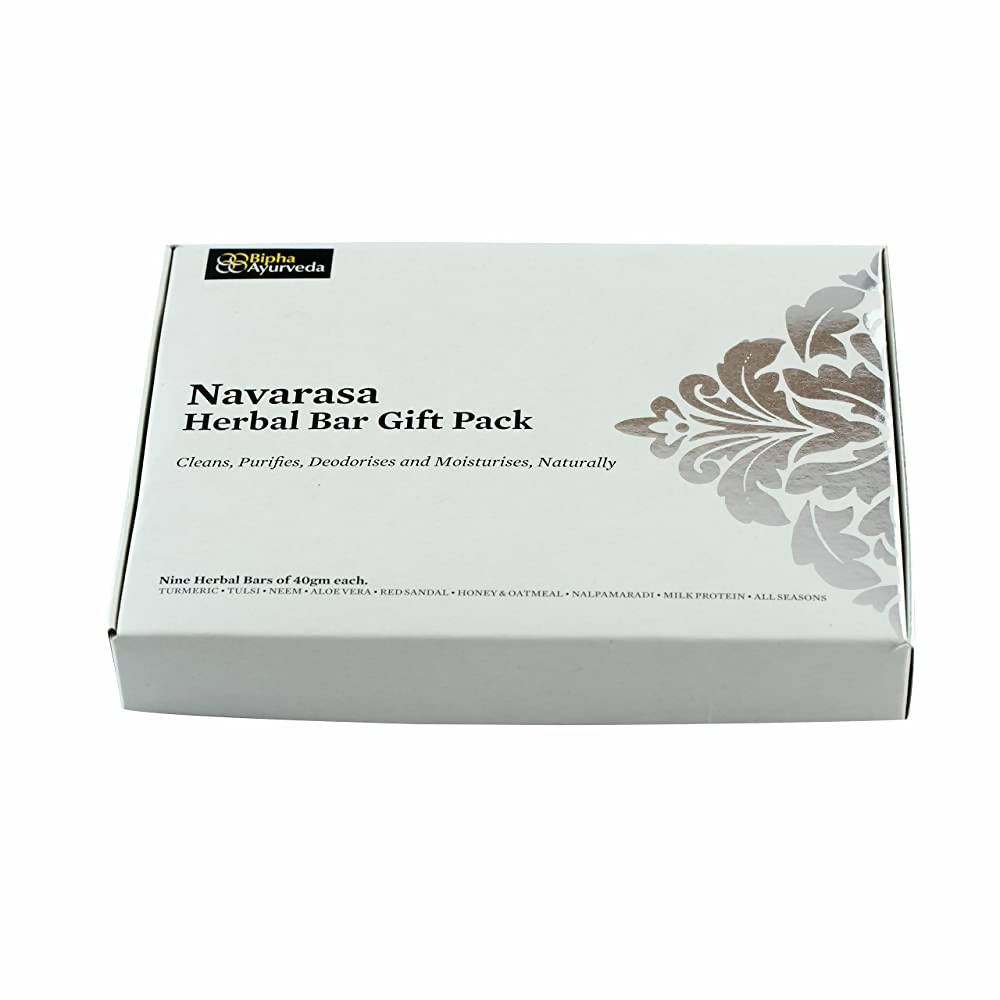 Bipha Ayurveda Navarasa Herbal Bar Gift Pack - DrMediCart