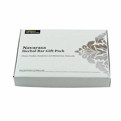 Bipha Ayurveda Navarasa Herbal Bar Gift Pack - DrMediCart
