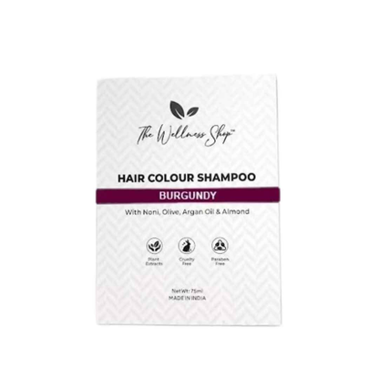 Buy The Wellness Shop Hair Colour Shampoo - Burgundy from DrMediCart, Ship from India to USA