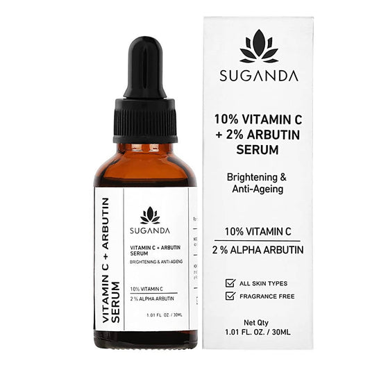 Buy Suganda 10% Vitamin C + 2% Arbutin Serum from DrMediCart, Ship from India to USA