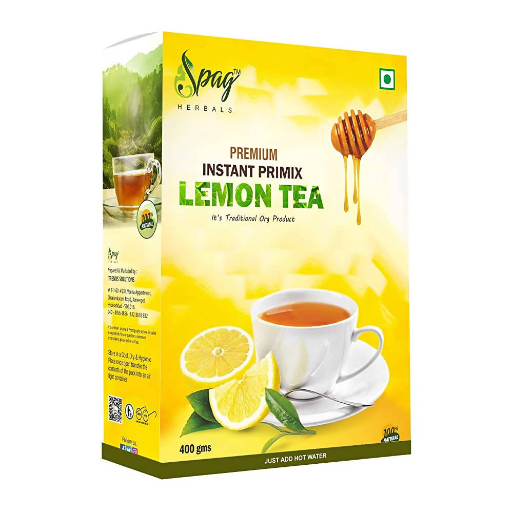 Spag Herbals Premium Instant Premix Lemon Tea Powder