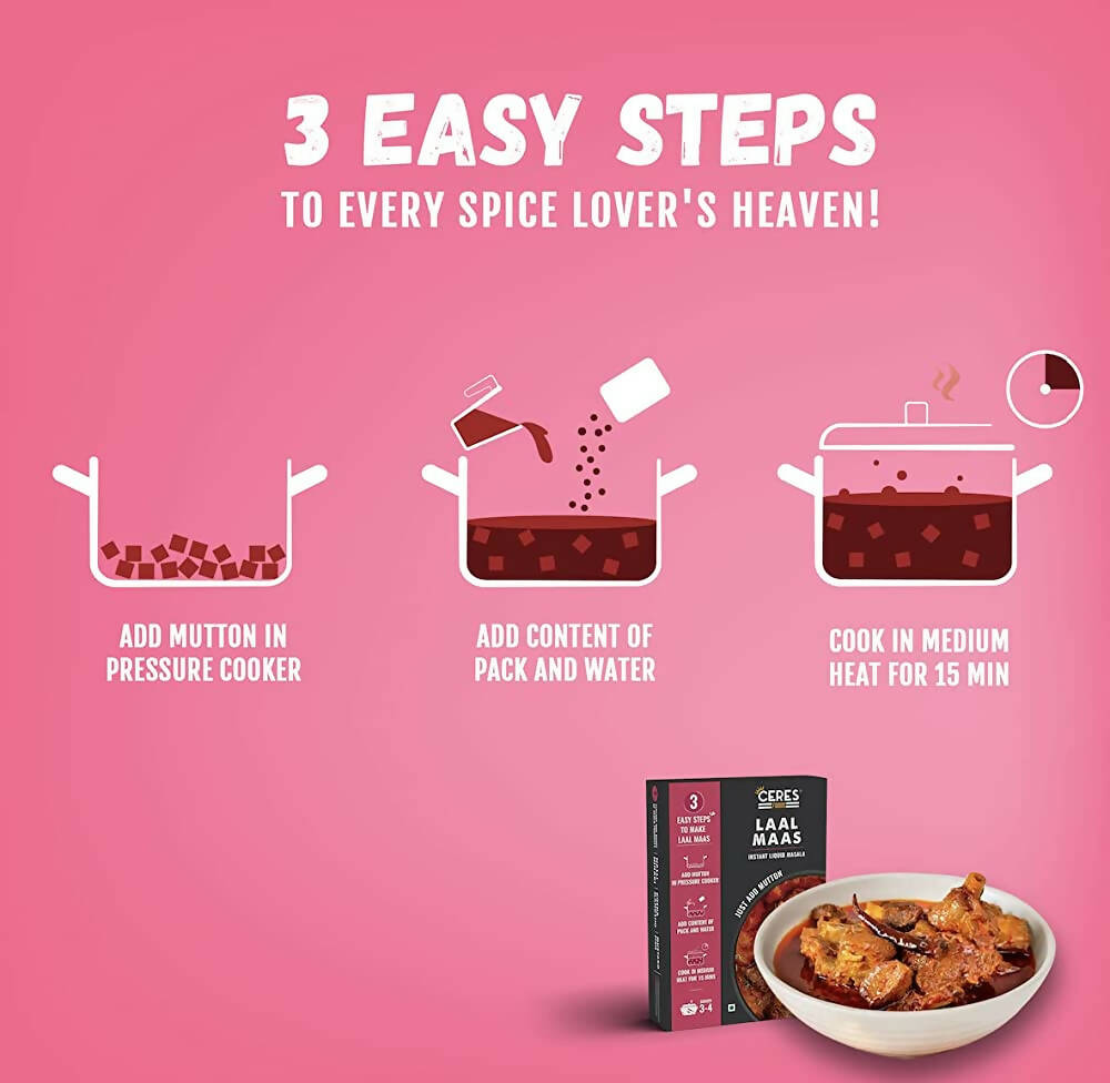 Ceres Foods Rajasthani Laal Maas Instant Liquid Masala