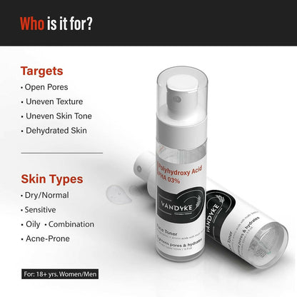 Vandyke 3% PHA Face Toner