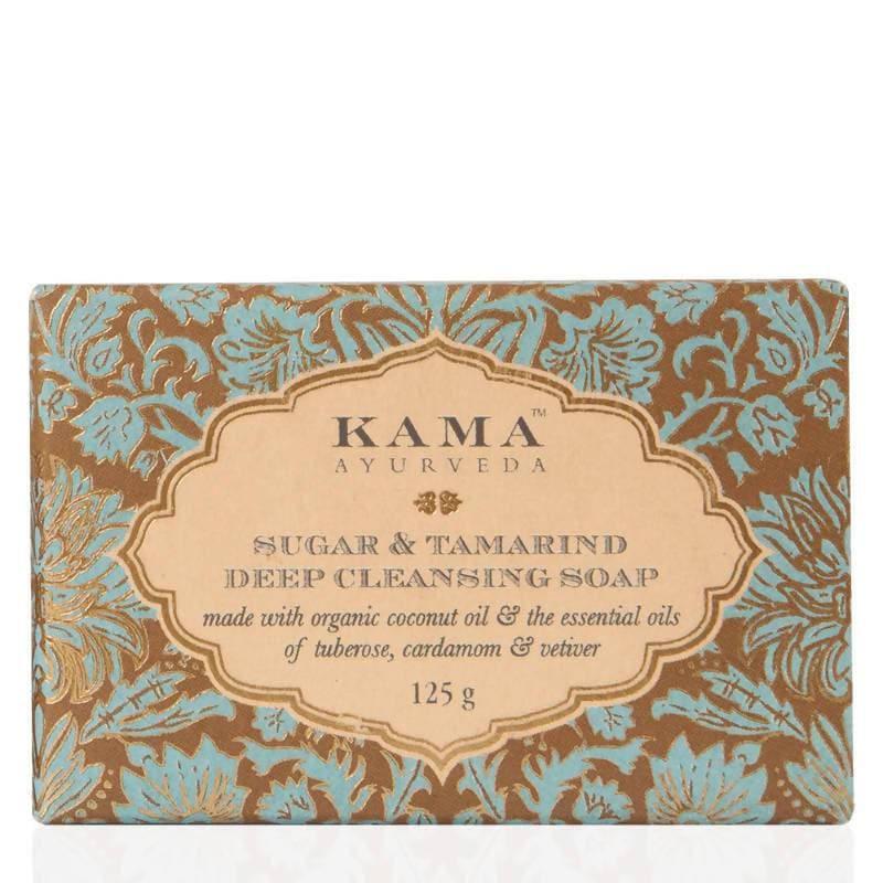 Buy Kama Ayurveda Sugar & Tamarind Ayurvedic Deep Cleansing Soap 125gm from DrMediCart, Ship from India to USA