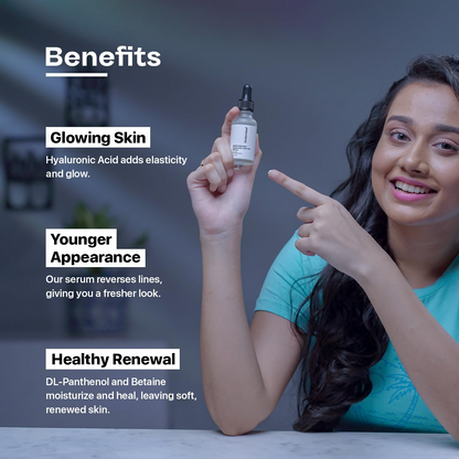 Underated Multimolecular Hyaluronic Acid Serum
