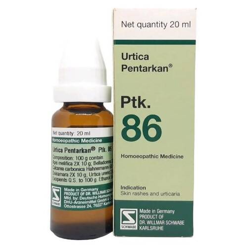 Buy Dr. Willmar Schwabe Germany Urtica Pentarkan Ptk. 86 Drops from DrMediCart, Ship from India to USA
