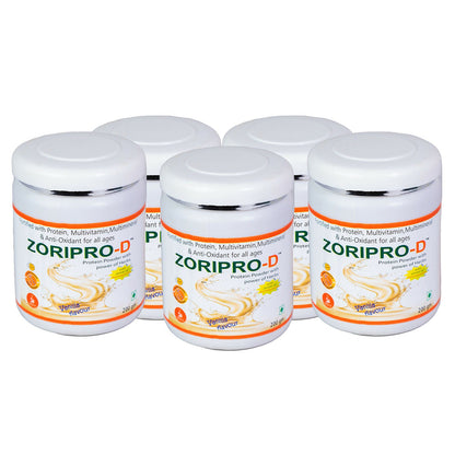 Zorilla Life Science Zoripro-D Protein Powder - Vanilla I Fortified with Protein I Multivitamin I Multimineral I Protein Powder with power of Herbs I Milk Protein with Power of Ashwagandha