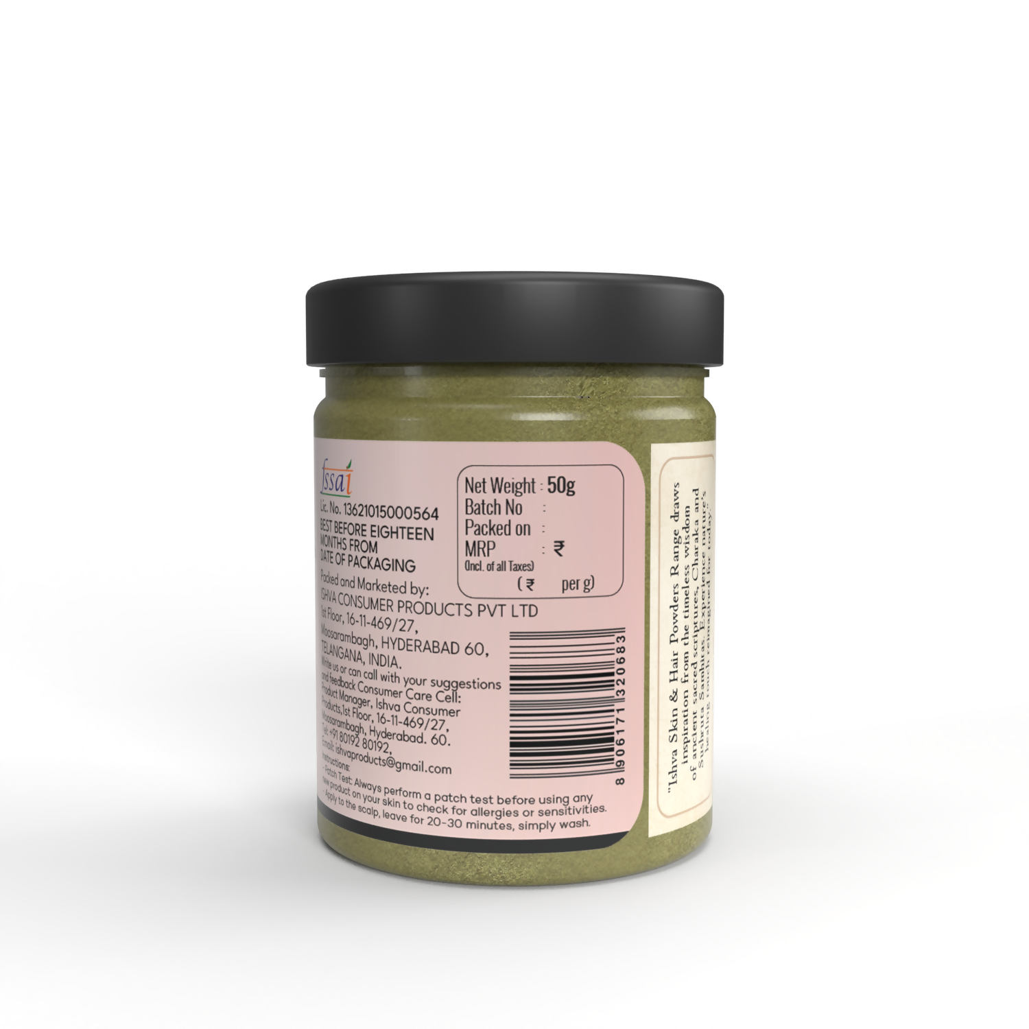 Ishva Mint powder For Hair