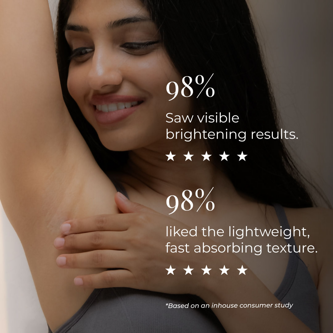 Green And Beige Deca Glow Underarm Brightening Serum