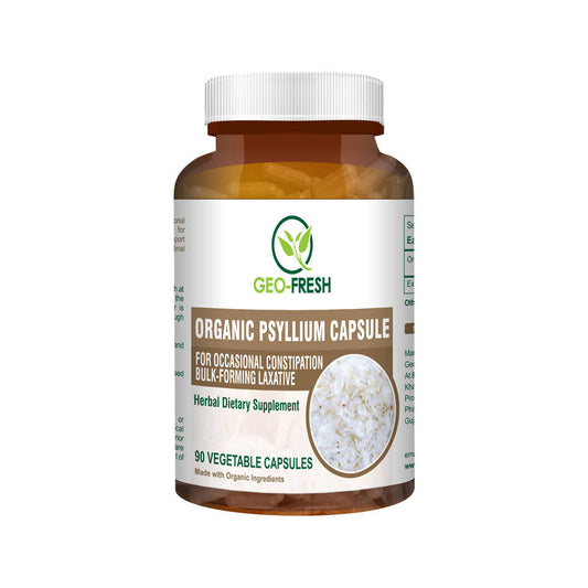 Buy Geo-Fresh Organic Psyllium Capsules from DrMediCart, Ship from India to USA