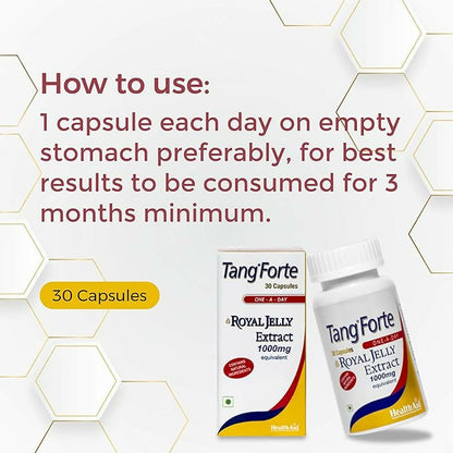 HealthAid Tang Forte Royal Jelly Extract 1000 mg Capsules