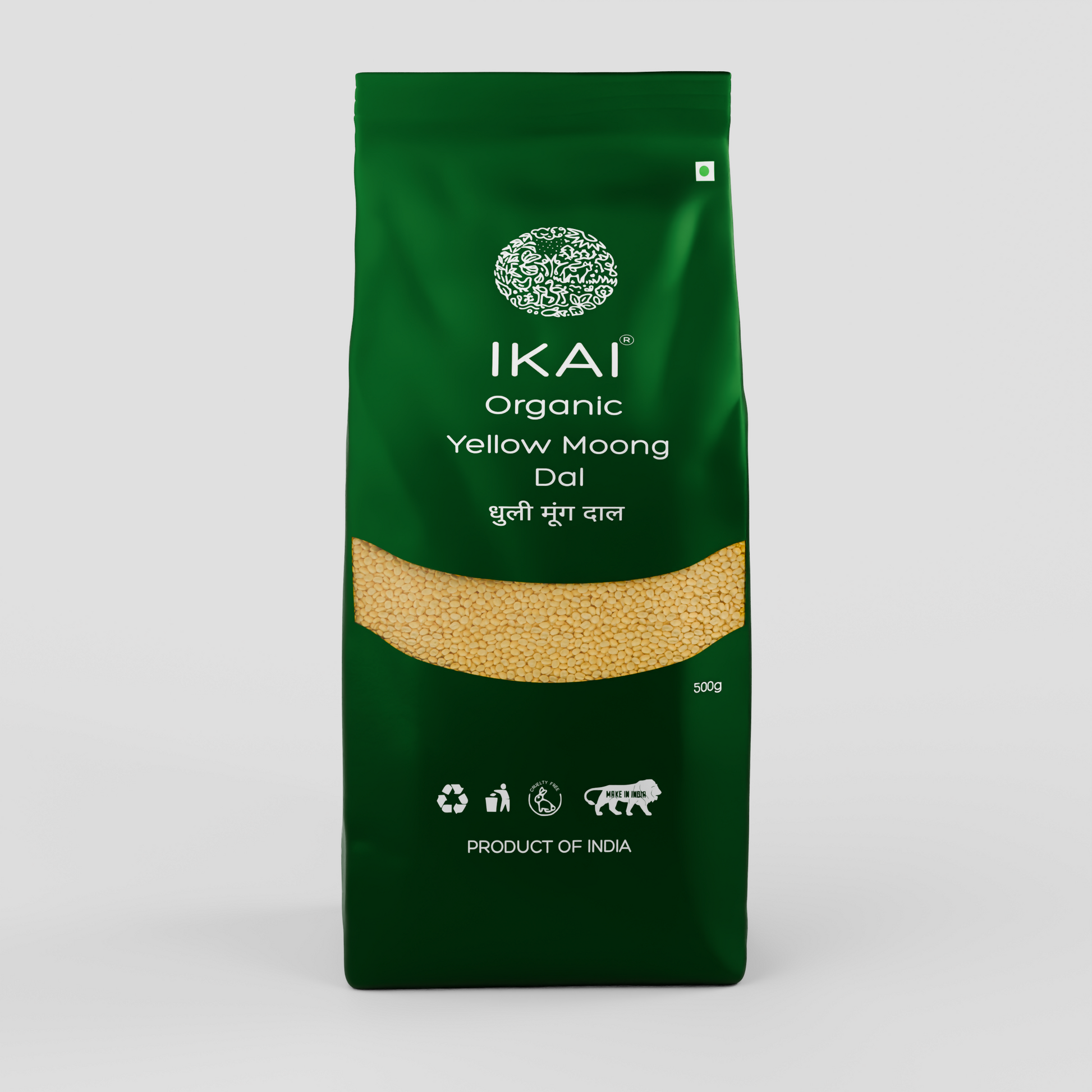 IKAI Organic Yellow Moong Dal