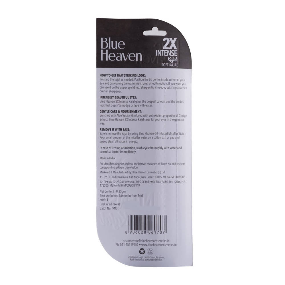 blue heaven 2x intense kajal black buy in usa