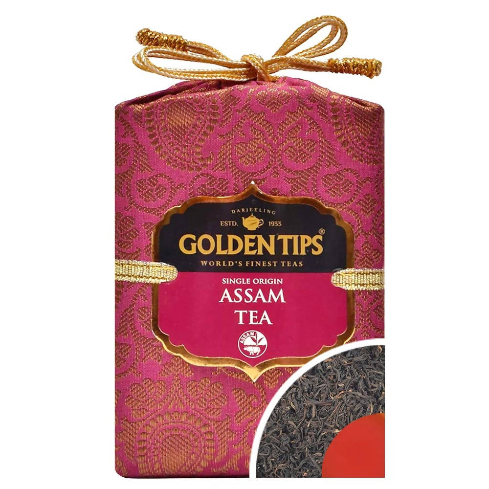 Golden Tips Single Origin Tea - Royal Brocade Cloth Bag