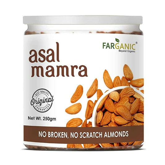 Buy Farganic Asal Mamra Almonds from DrMediCart, Ship from India to USA