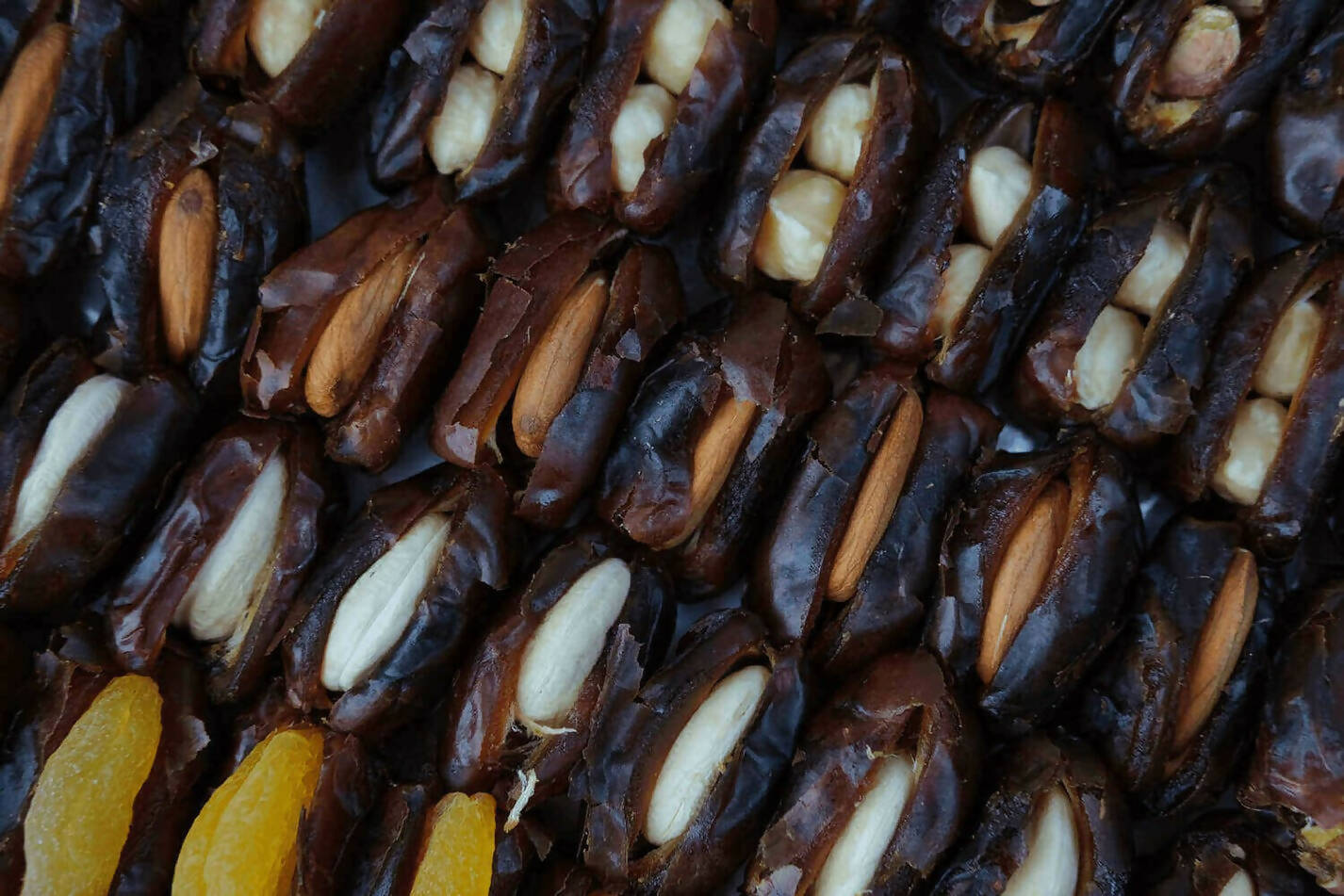 Ajfan Filled Dates Assorted Stuffed Dates Natural Khajoor - Drmedicart