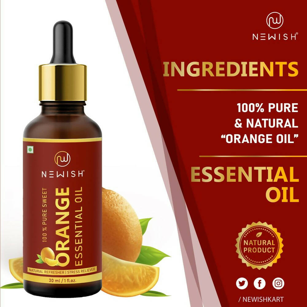 Newish Pure Sweet Orange Essential Oil