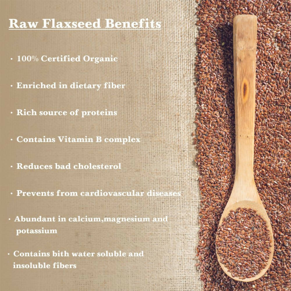 Nutriorg Organic Raw Flaxseeds