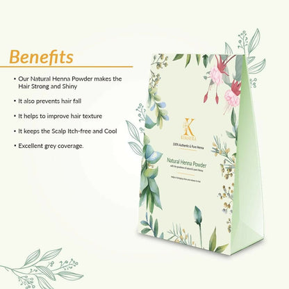 Kimayra World Organic Natural Henna Powder for Hair Care