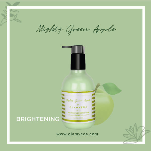 Glamveda Green Apple Refreshing Body Wash & Lotion Combo Pack