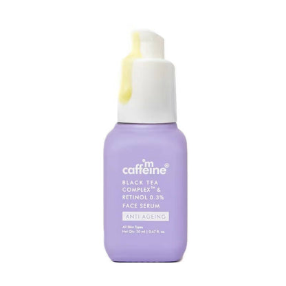 Buy mCaffeine Retinol 0.3% & Black Tea Complex Anti Aging Face Serum from DrMediCart, Ship from India to USA