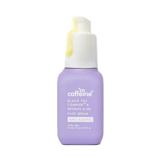 Buy mCaffeine Retinol 0.3% & Black Tea Complex Anti Aging Face Serum from DrMediCart, Ship from India to USA