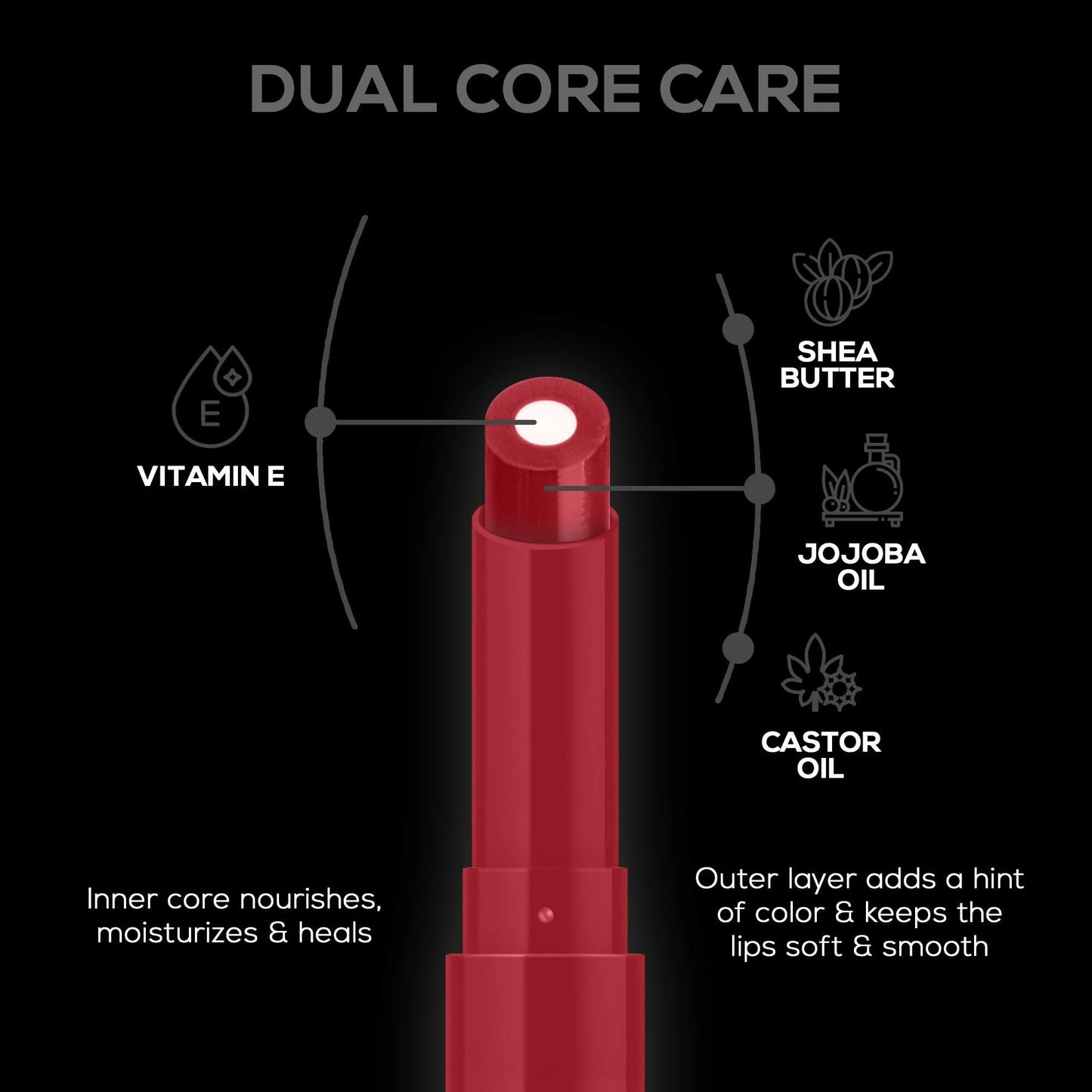 Renee Lip Fix 3 in 1 Tinted Lip Balm - Sorbet