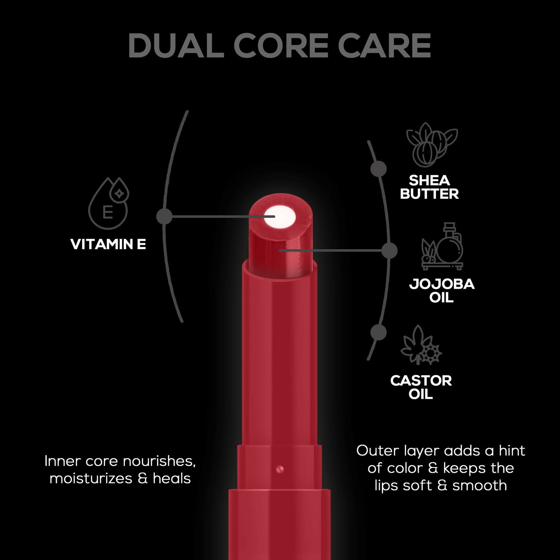Renee Lip Fix 3 in 1 Tinted Lip Balm - Sorbet