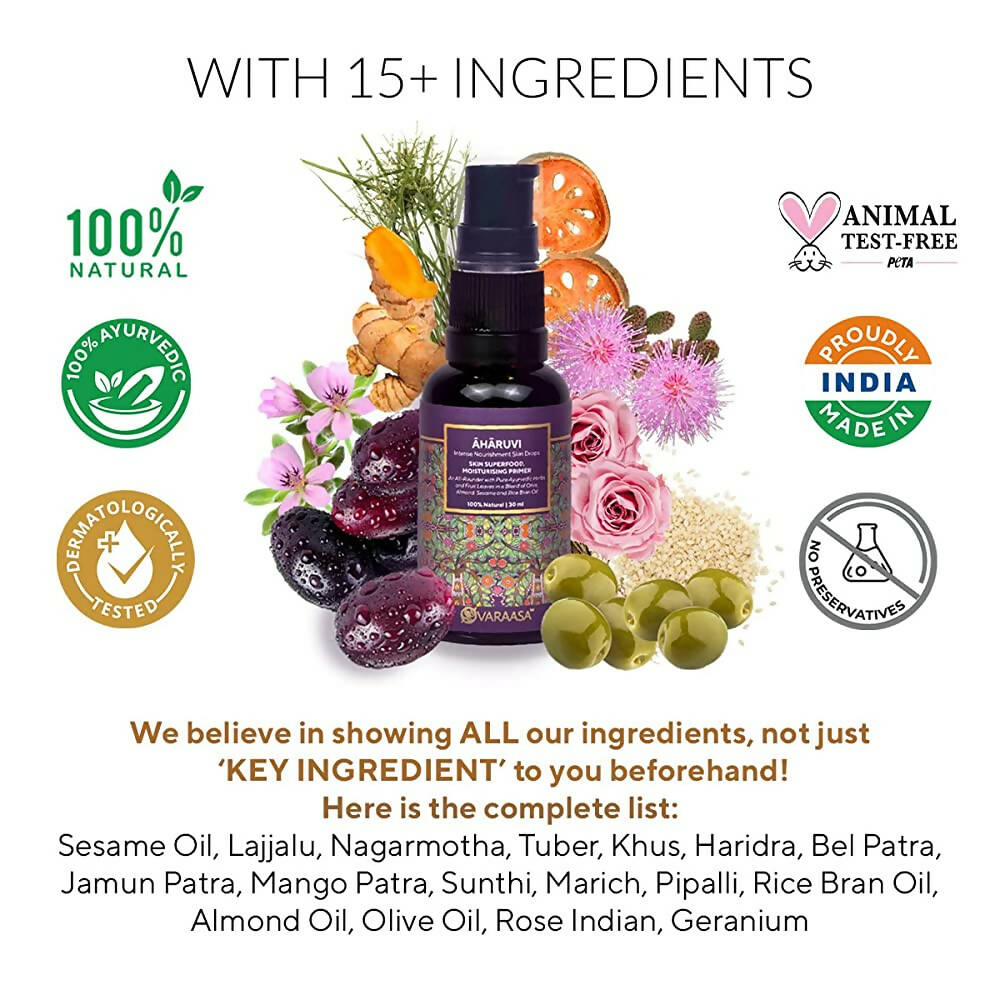 Varaasa Aharuvi Intense Nourishment Skin Drops - DrMediCart