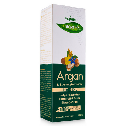 VI-JOHN Prakritik Argan & Evening Primrose Hair Oil