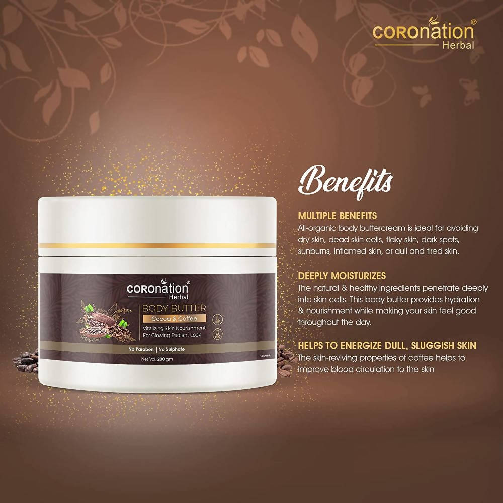 Coronation Herbal Cocoa & Coffee Body Butter