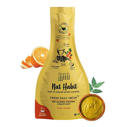 Buy Nat Habit Sweet Orange Fresh Daily Ubtan from DrMediCart, Ship from India to USA