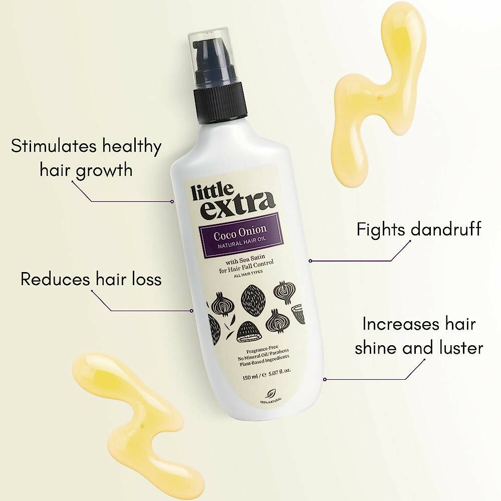 Little Extra Coco Onion Natural Hair Oil
