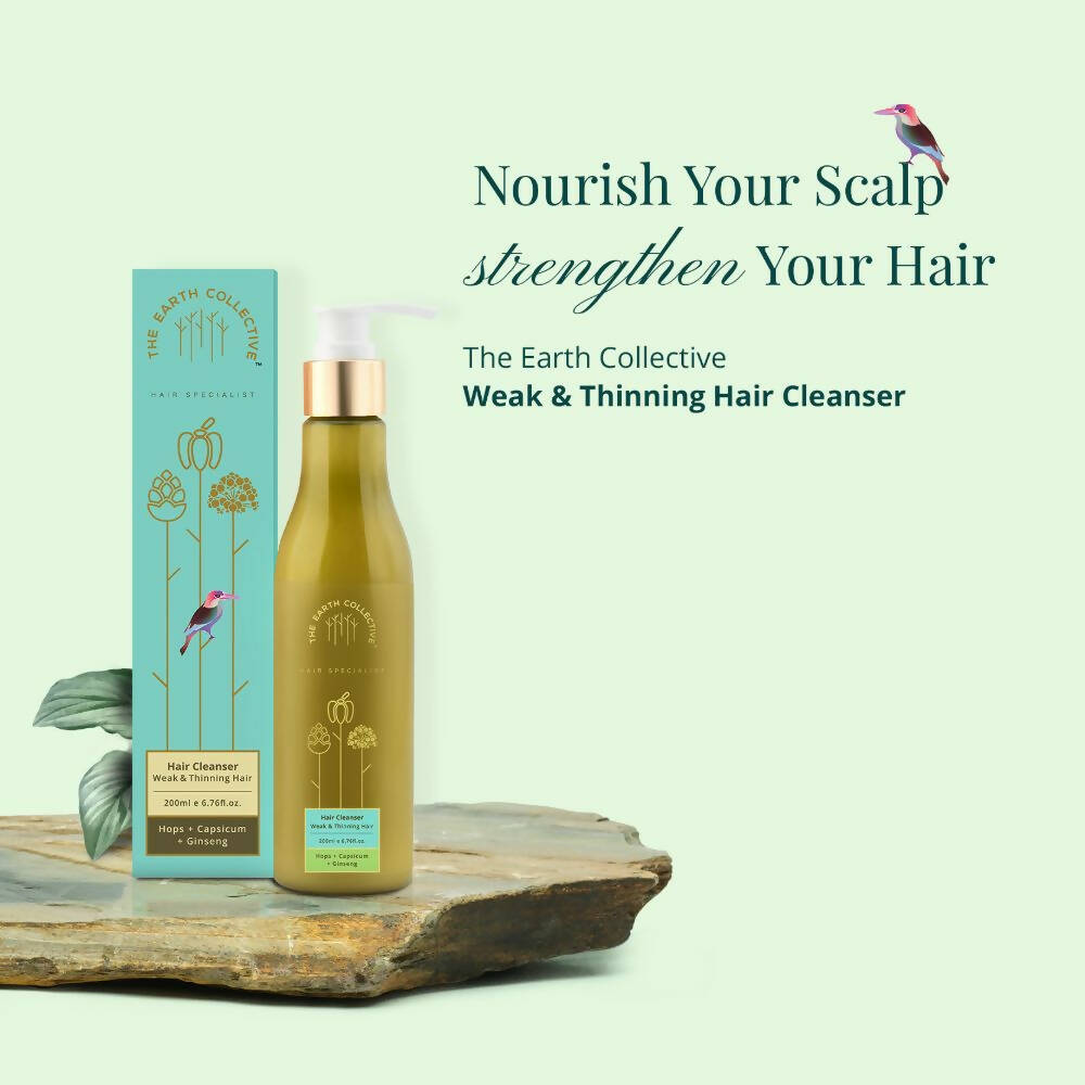 The Earth Collective Hair Cleanser - Weak & Thinning Hair - Drmedicart