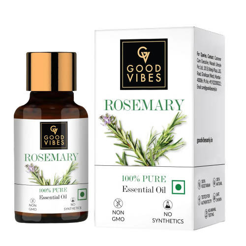 Buy Good Vibes Rosemary 100% Pure Essential Oil from DrMediCart, Ship from India to USA