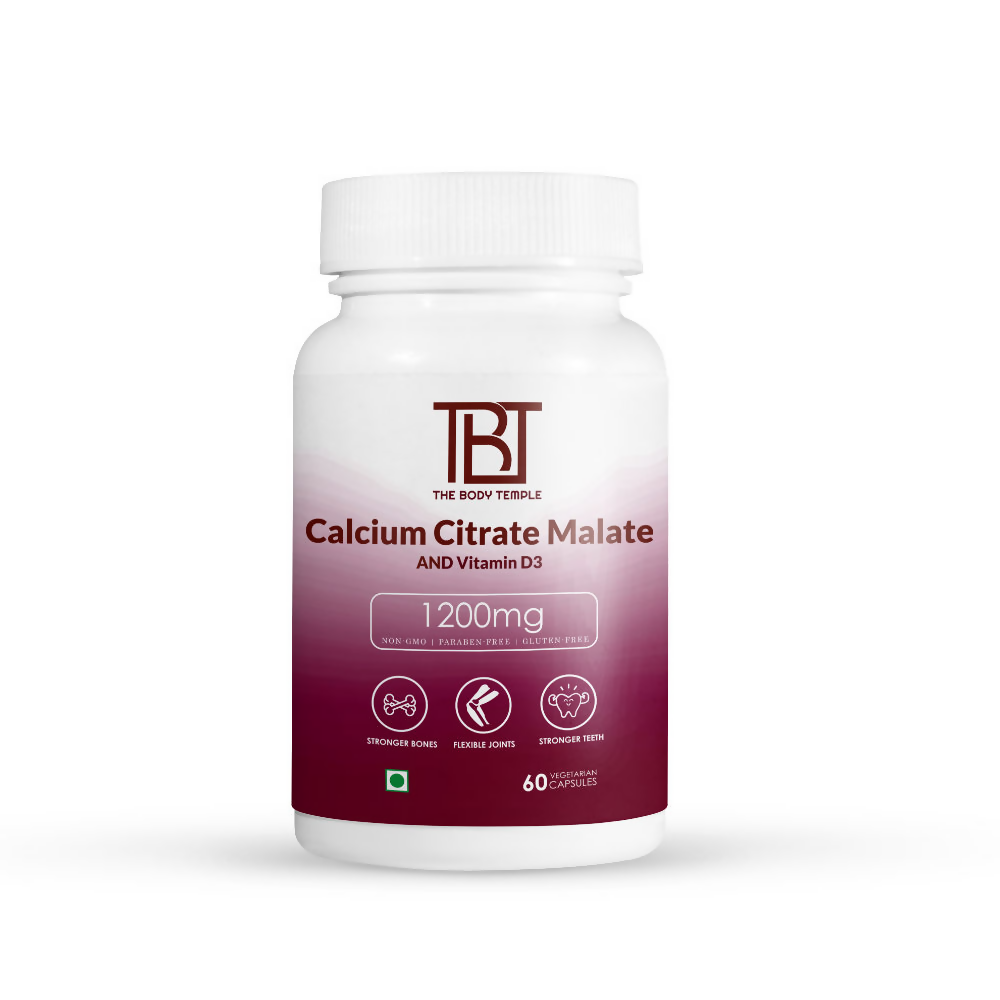 The Body Temple Calcium Citrate Malate Capsules