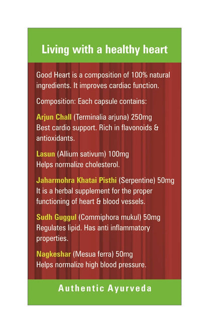 Goodcare Herbal Heart Care Good Heart Cardio Protector Capsules