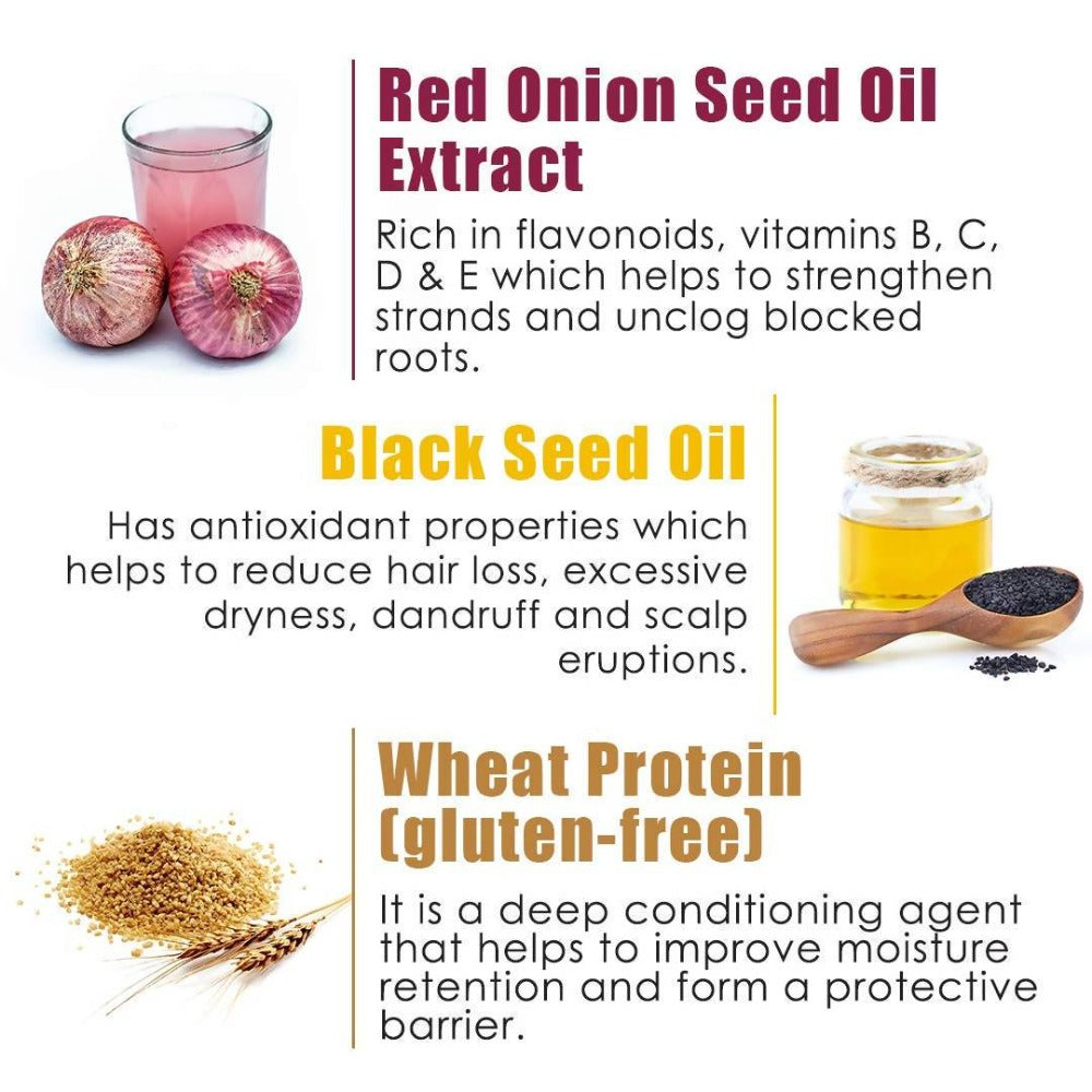 Wow Skin Science Red Onion Black Seed Oil Hair Conditioner - Drmedicart