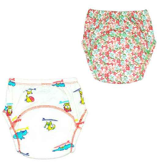 Buy Kindermum Cotton Padded Pull Up Training Pants/ Padded Underwear??For Kids-Autumn Animals Set of 2 pcs from DrMediCart, Ship from India to USA