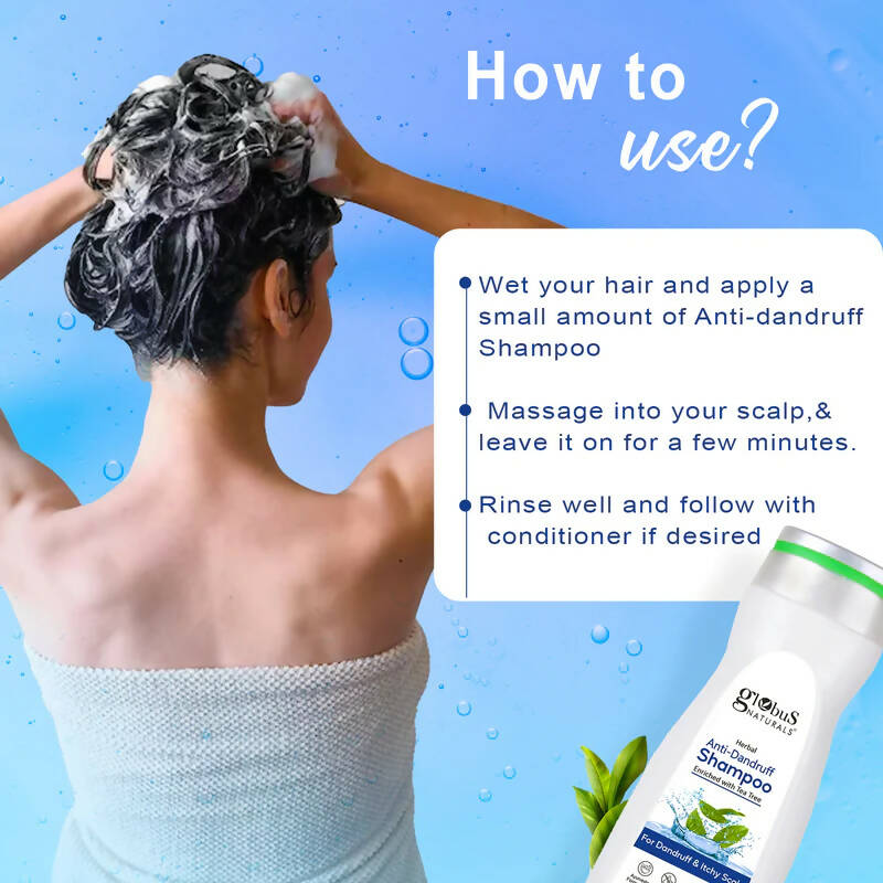 Globus Naturals Herbal Anti Dandruff Shampoo