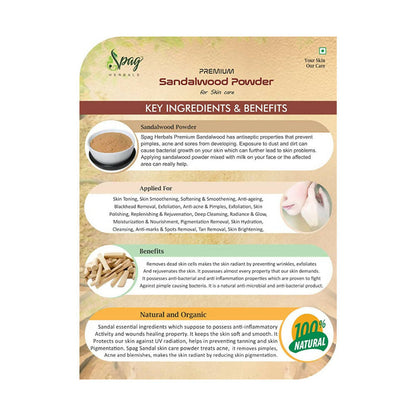 Spag Herbals Premium Sandalwood Powder